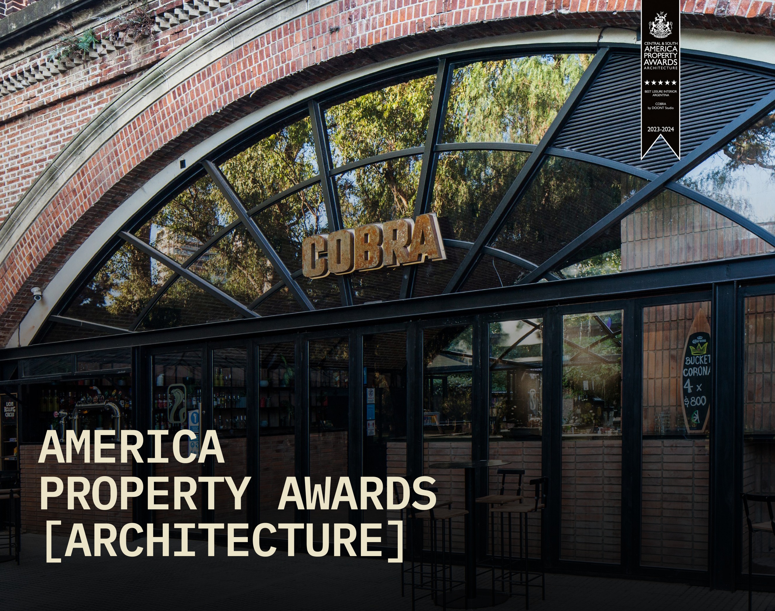 Cobra Wins Best Leisure Interior Argentina at the International Property Awards